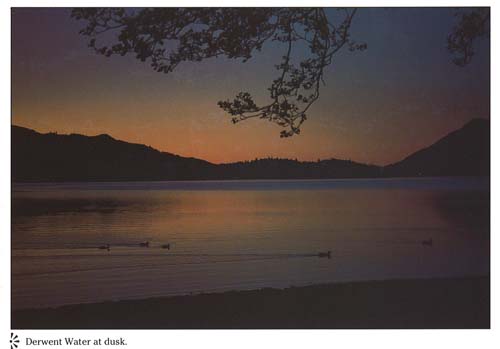 Derwentwater at Dusk postcards